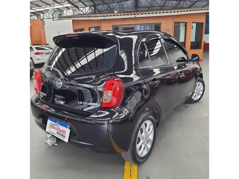 NISSAN - MARCH - 2018/2018 - Preta - Sob Consulta