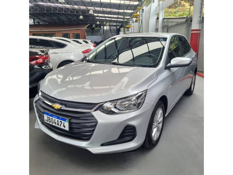 CHEVROLET - ONIX - 2022/2023 - Prata - Sob Consulta