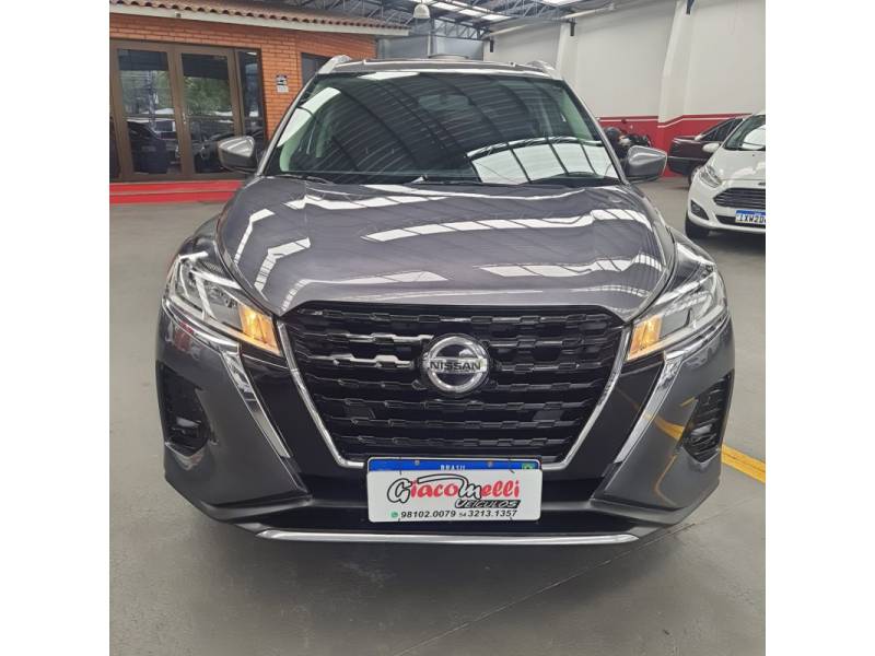 NISSAN - KICKS - 2022/2022 - Cinza - Sob Consulta