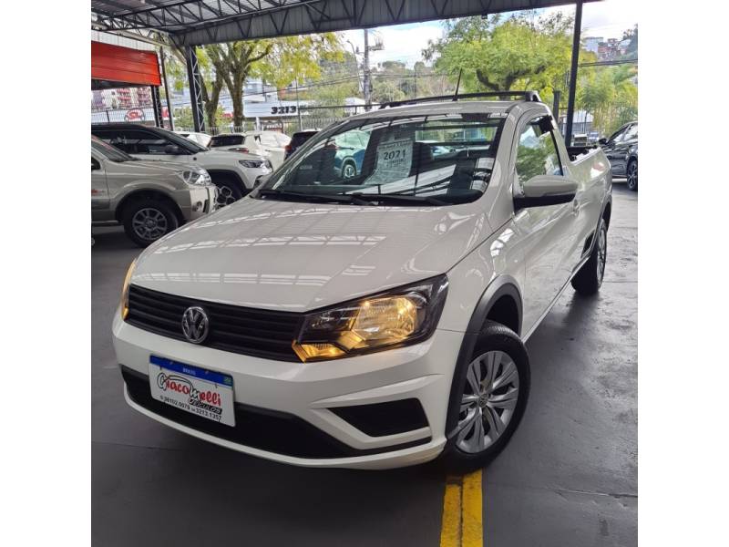 VOLKSWAGEN - SAVEIRO - 2021/2021 - Branca - Sob Consulta